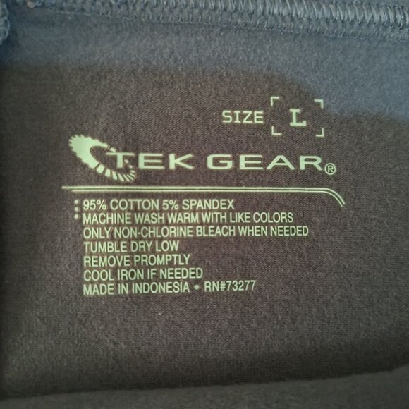 NEW Tek Gear Cotton Stretch Gray Tennis Workout Skort - Women's Large - Picture 5 of 6